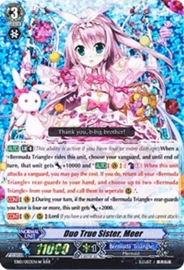 Duo True Sister, Meer (White) - RRR (EB10/003EN-W)