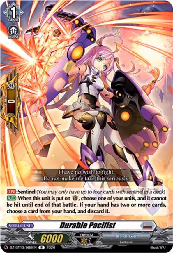 Durable Pacifist - R (DZ-BT13/088EN)