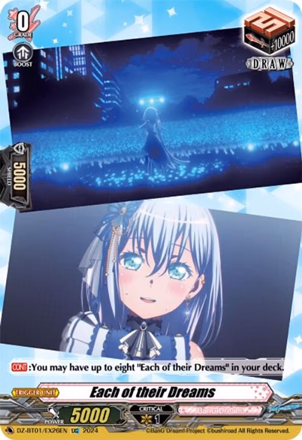 Each of their Dreams - EXC (DZ-BT01/EX26EN)