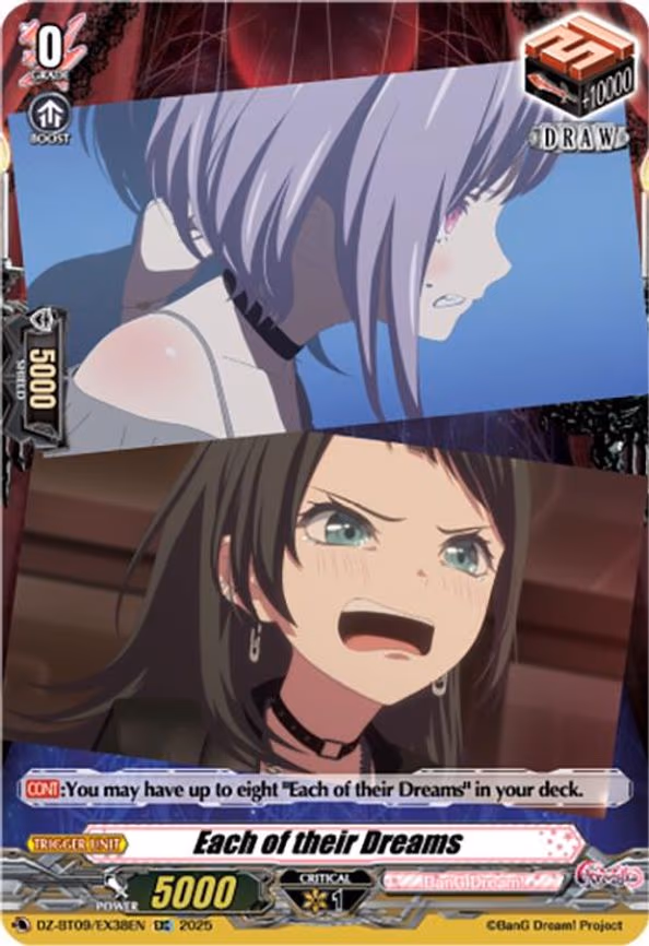 Each of their Dreams - EXC (DZ-BT09/EX38EN)