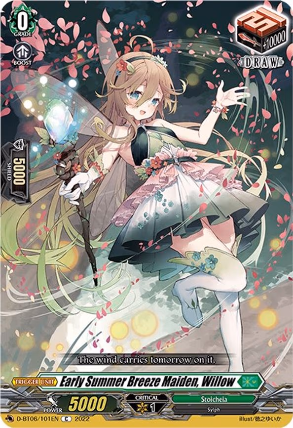 Early Summer Breeze Maiden, Willow - C (D-BT06/101EN)
