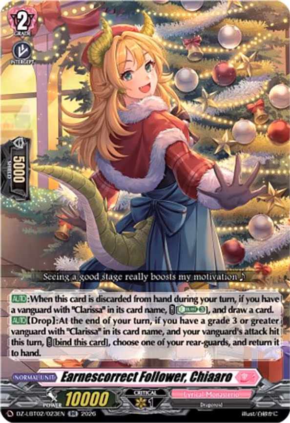 Earnescorrect Follower, Chiaaro - RR (DZ-LBT02/023EN)