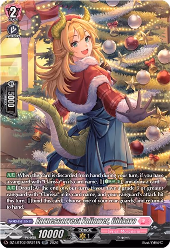 Earnescorrect Follower, Chiaaro - SR (DZ-LBT02/SR21EN)