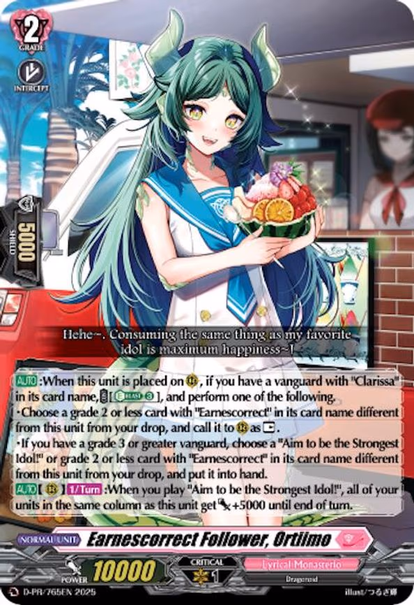 Earnescorrect Follower, Ortilmo - PR (D-PR/765EN)
