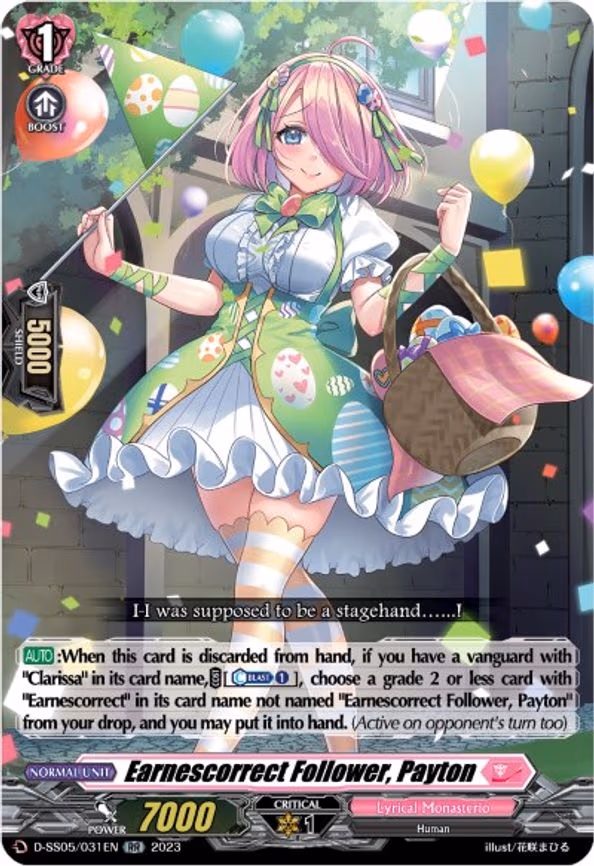 Earnescorrect Follower, Payton - RR (D-SS05/031EN)