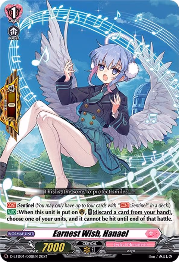 Earnest Wish, Hanael