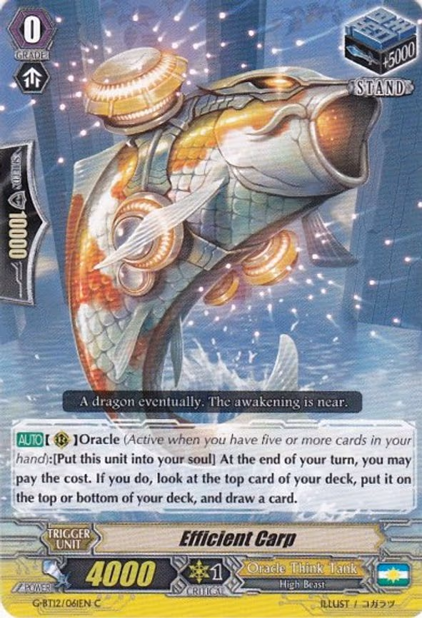 Efficient Carp - C (G-BT12/061EN)
