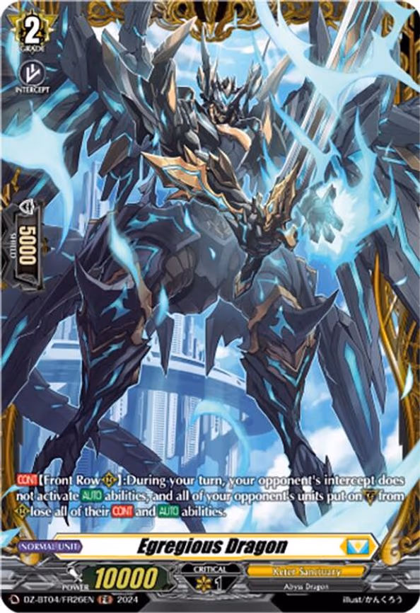 Egregious Dragon - FR (DZ-BT04/FR26EN)