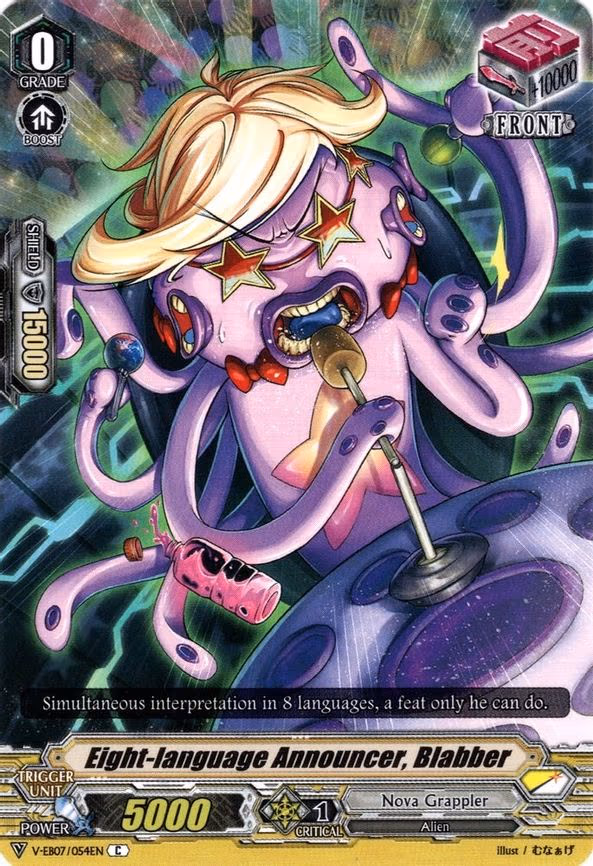 Eight-language Announcer, Blabber - C (V-EB07/054EN)