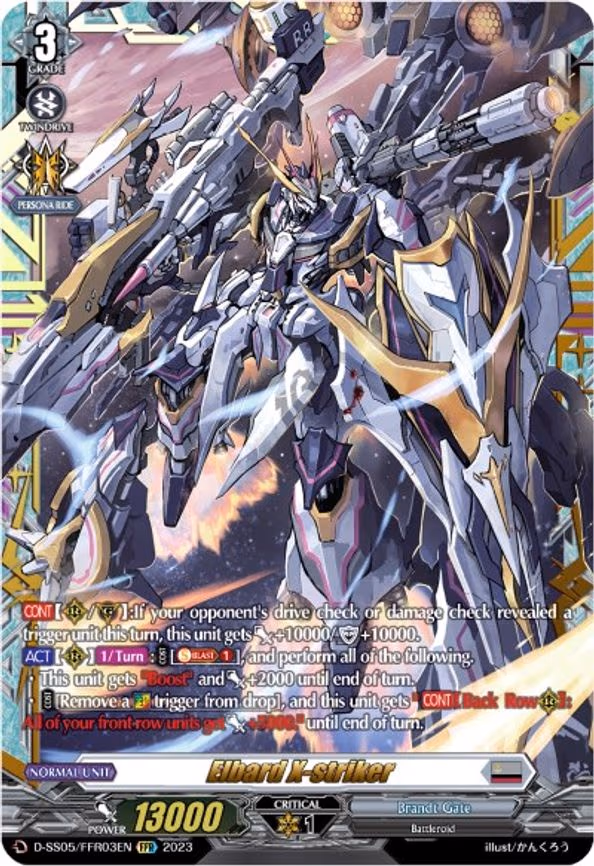 Elbard X-striker - FFR (D-SS05/FFR03EN)
