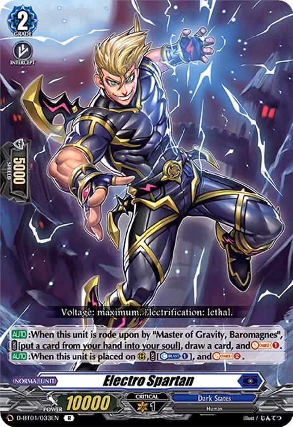 Electro Spartan - R (D-BT01/033EN)