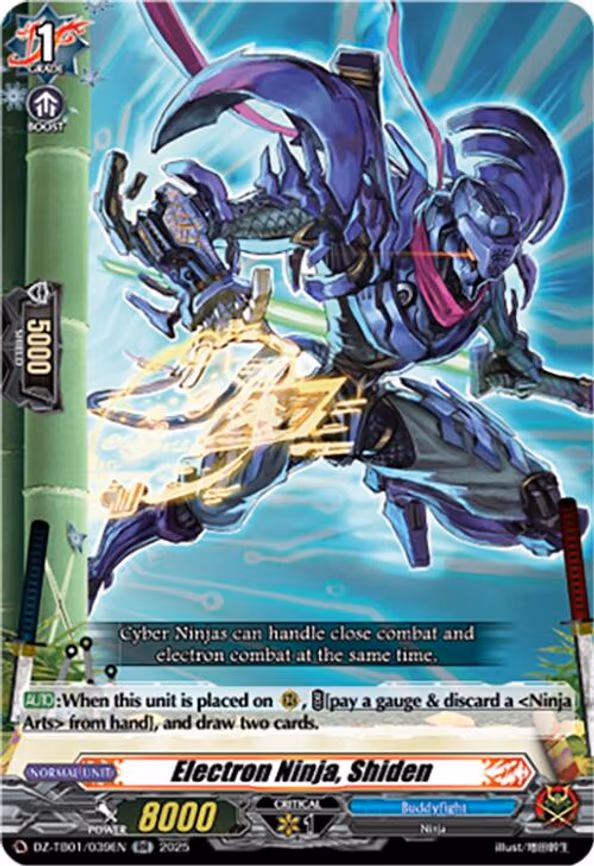 Electron Ninja, Shiden - RR (DZ-TB01/039EN)