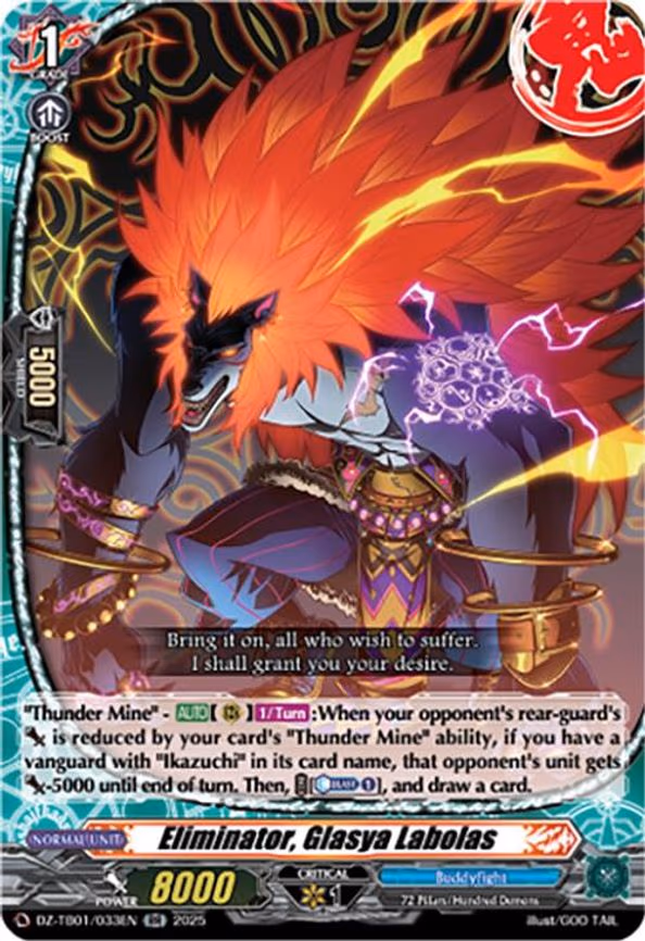 Eliminator, Glasya Labolas - RR (DZ-TB01/033EN)
