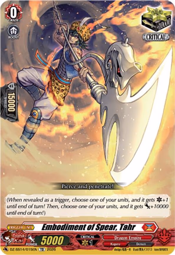 Embodiment of Spear, Tahr