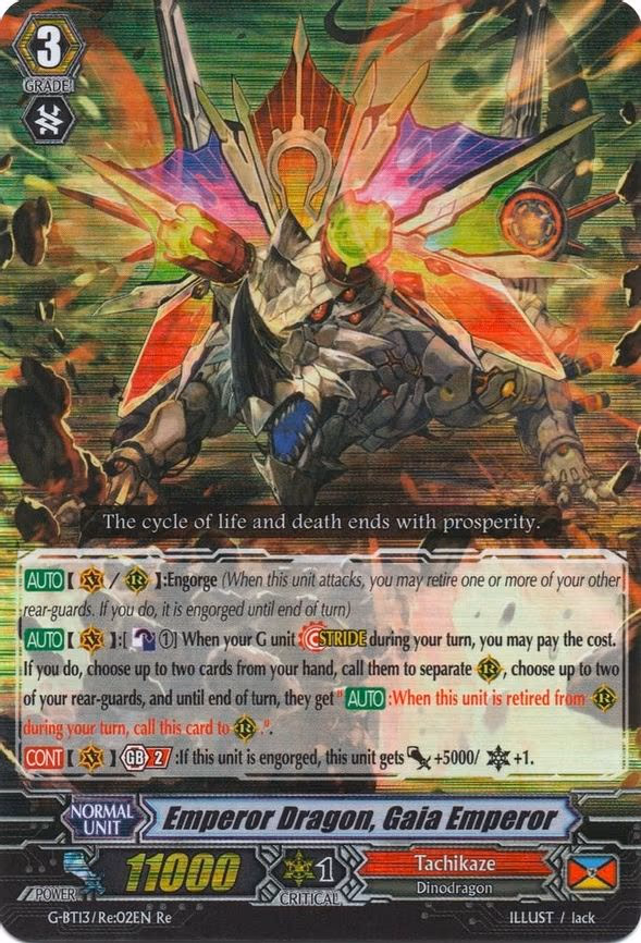 Emperor Dragon, Gaia Emperor - RRR (G-BT13/Re:02EN)