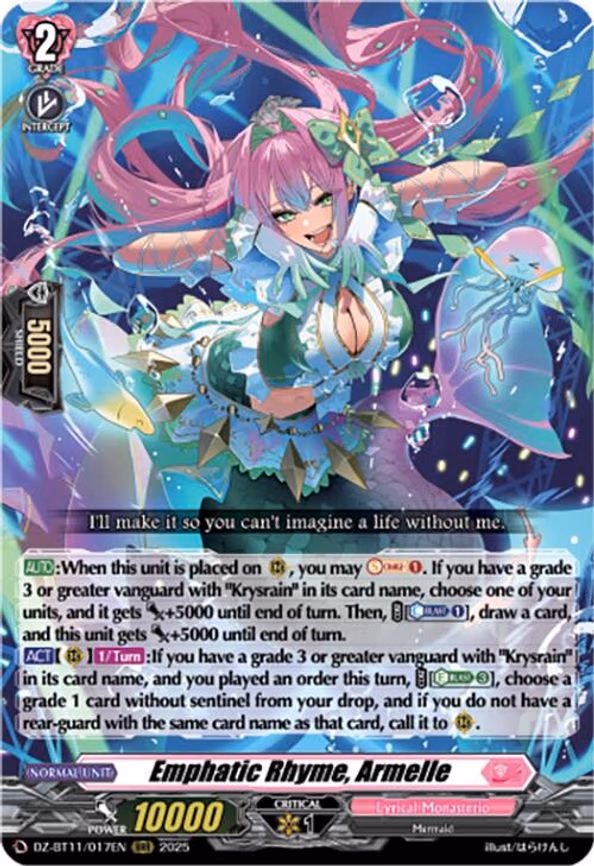 Emphatic Rhyme, Armelle - RRR (DZ-BT11/017EN)