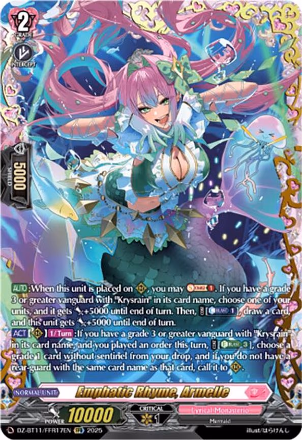 Emphatic Rhyme, Armelle - FFR (DZ-BT11/FFR17EN)