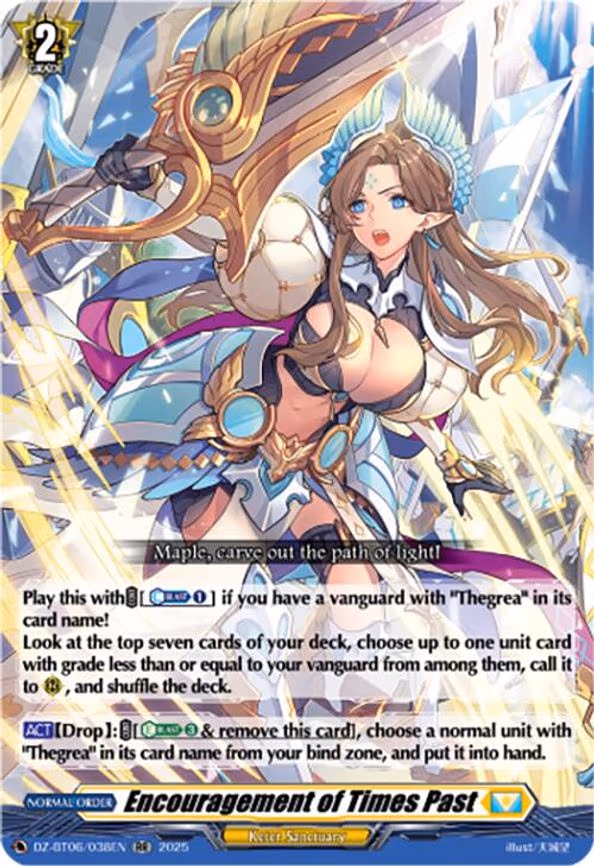 Encouragement of Times Past - RR (DZ-BT06/038EN)