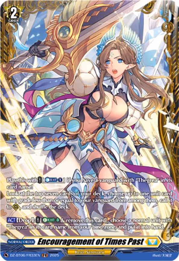 Encouragement of Times Past - FR (DZ-BT06/FR33EN)