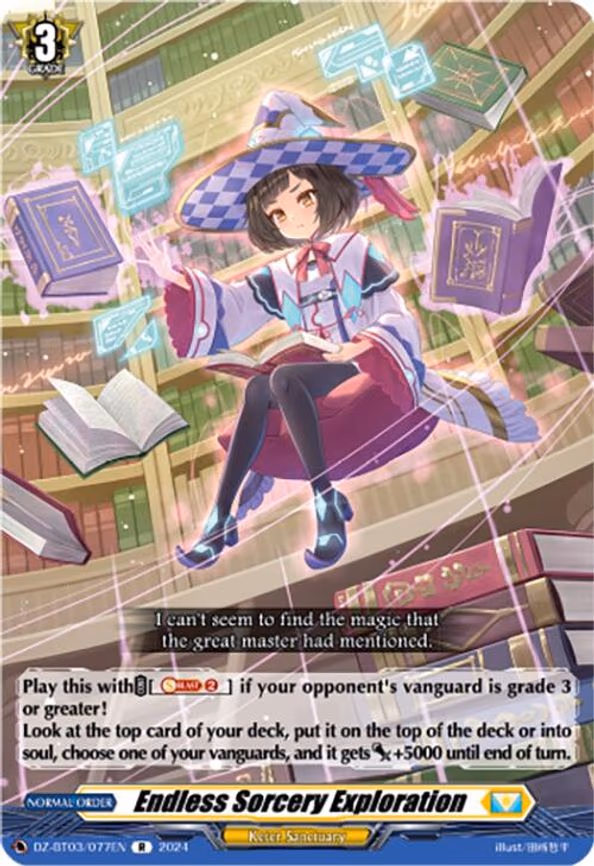 Endless Sorcery Exploration - R (DZ-BT03/077EN)