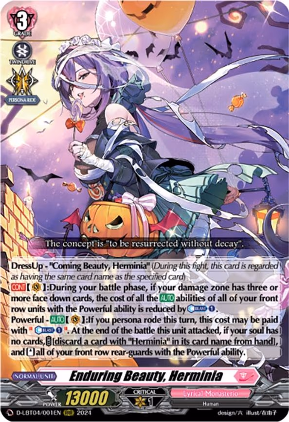 Enduring Beauty, Herminia - RRR (D-LBT04/001EN)