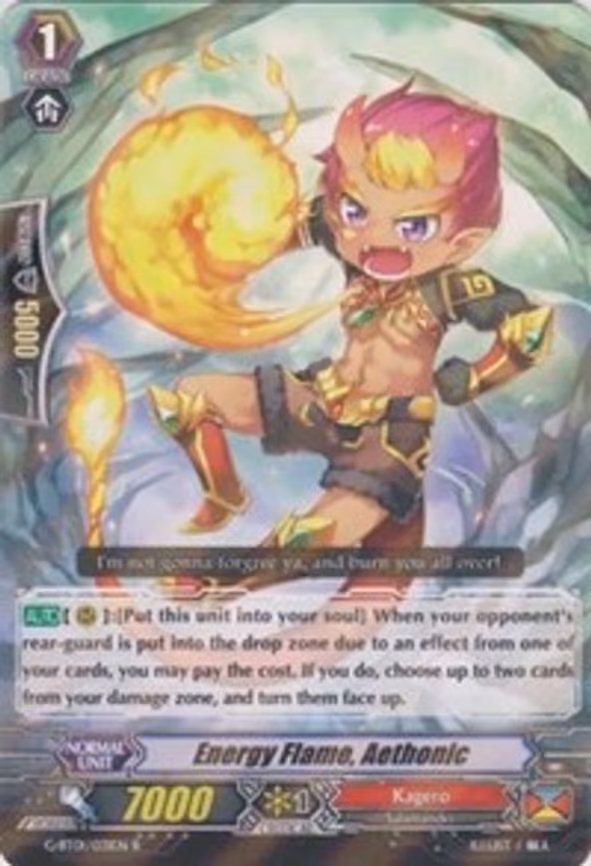 Energy Flame, Aethonic - R (G-BT01/031EN)