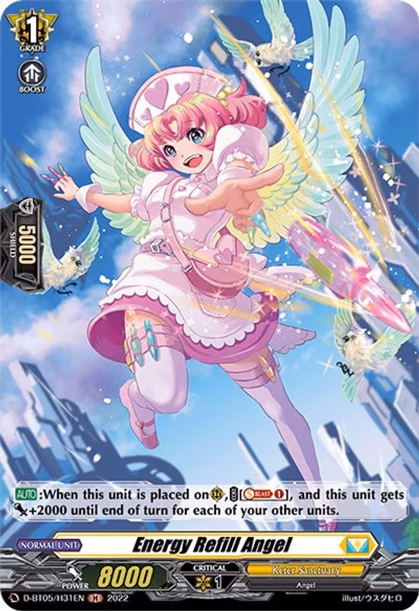 Energy Refill Angel (Holo) - H (D-BT05/H31EN)