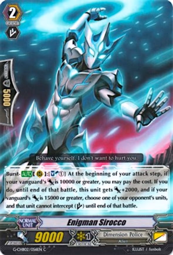 Enigman Sirocco - C (G-CHB02/056EN)