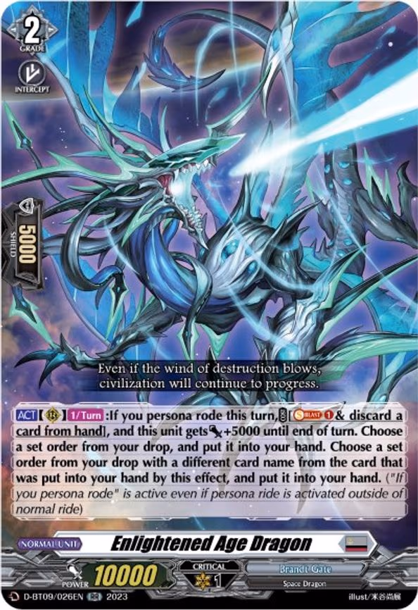 Enlightened Age Dragon - RR (D-BT09/026EN)