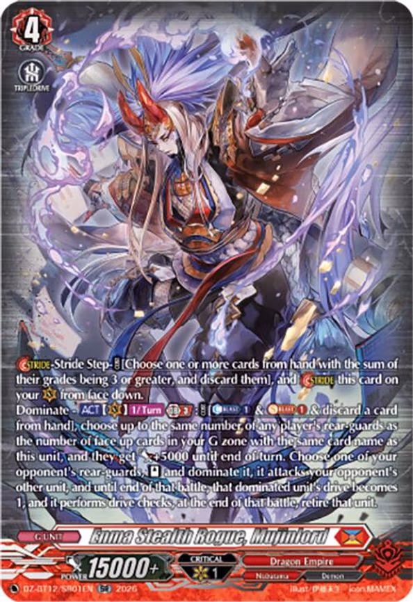 Enma Stealth Rogue, Mujinlord - SR (DZ-BT12/SR01EN)
