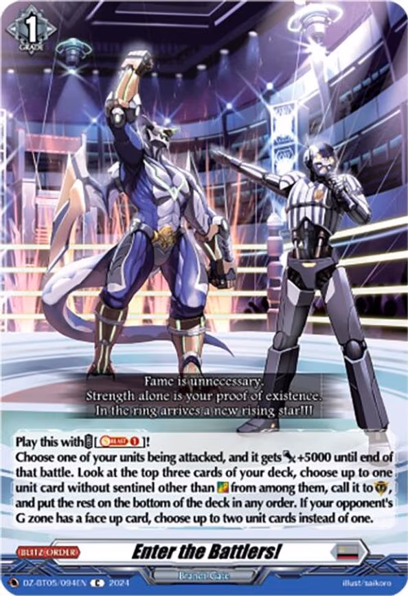 Enter the Battlers! - C (DZ-BT05/094EN)