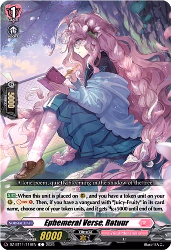 Ephemeral Verse, Ratuur - C (DZ-BT11/116EN)