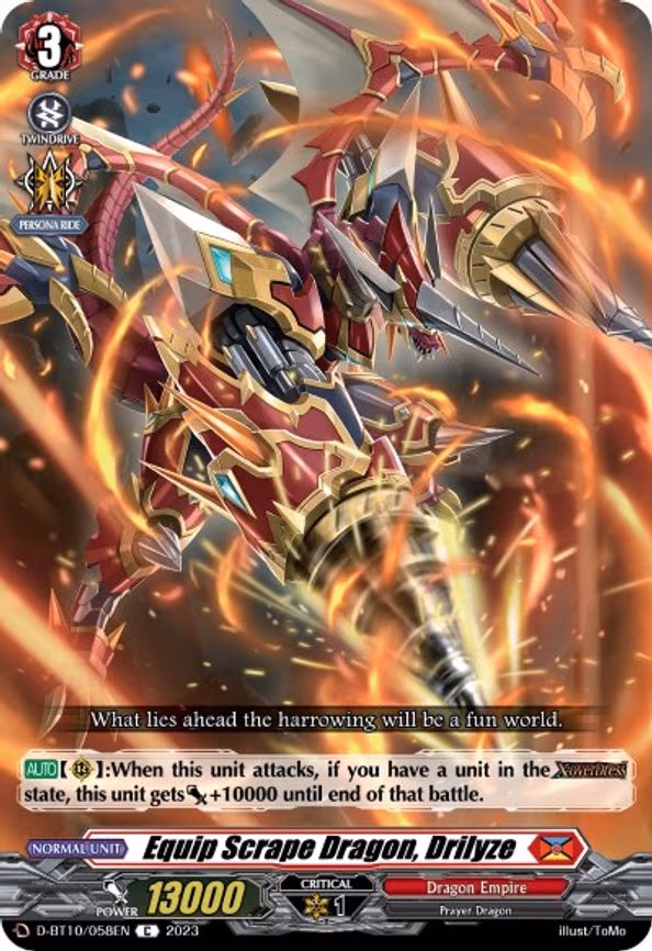 Equip Scrape Dragon, Drilyze - C (D-BT10/058EN)
