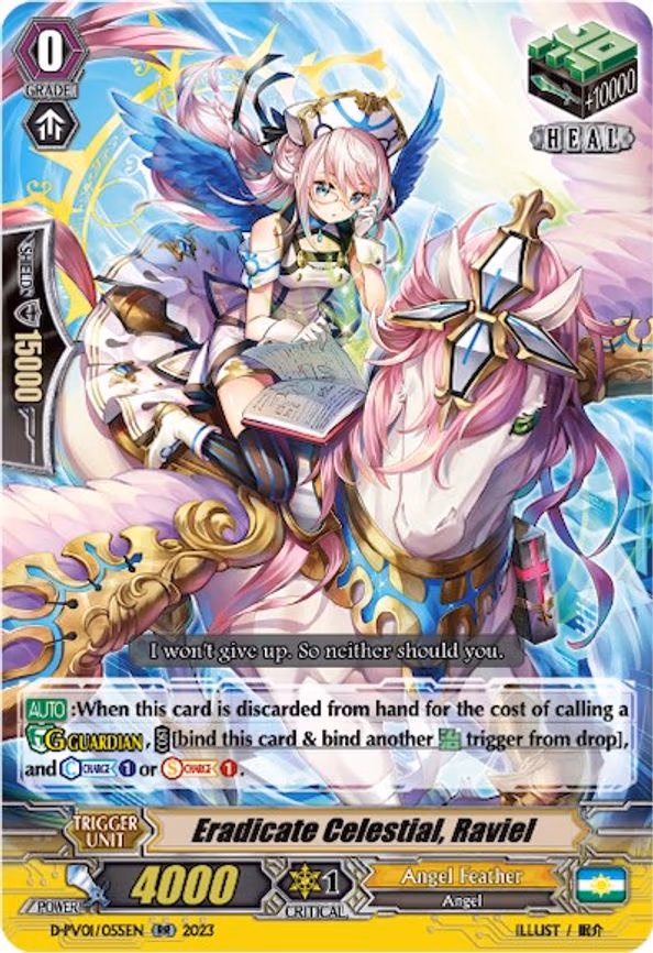 Eradicate Celestial, Raviel - RR (D-PV01/055EN)