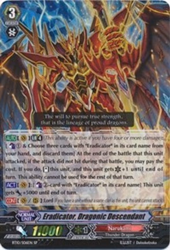 Eradicator, Dragonic Descendant - SP (BT10/S06EN)