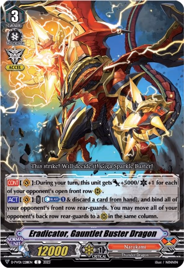 Eradicator, Gauntlet Buster Dragon
