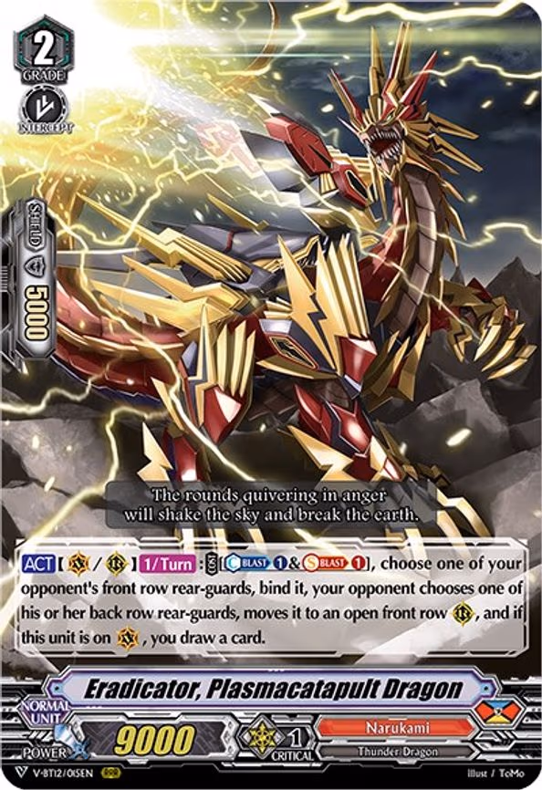 Eradicator, Plasmacatapult Dragon - RRR (V-BT12/015EN)