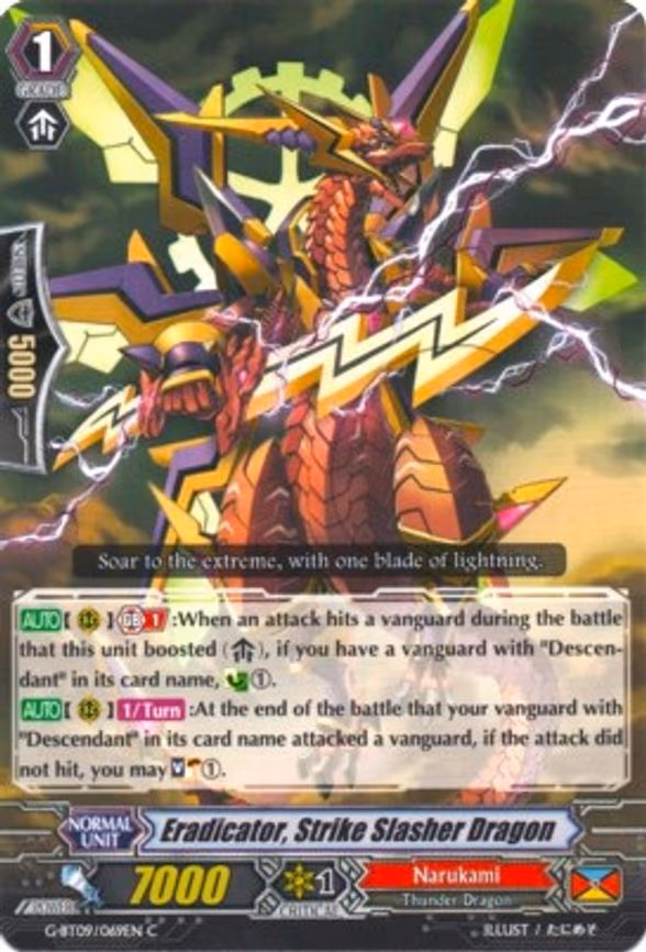 Eradicator, Strike Slasher Dragon - C (G-BT09/069EN)