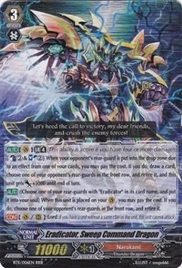Eradicator, Sweep Command Dragon - RRR (BT11/006EN)