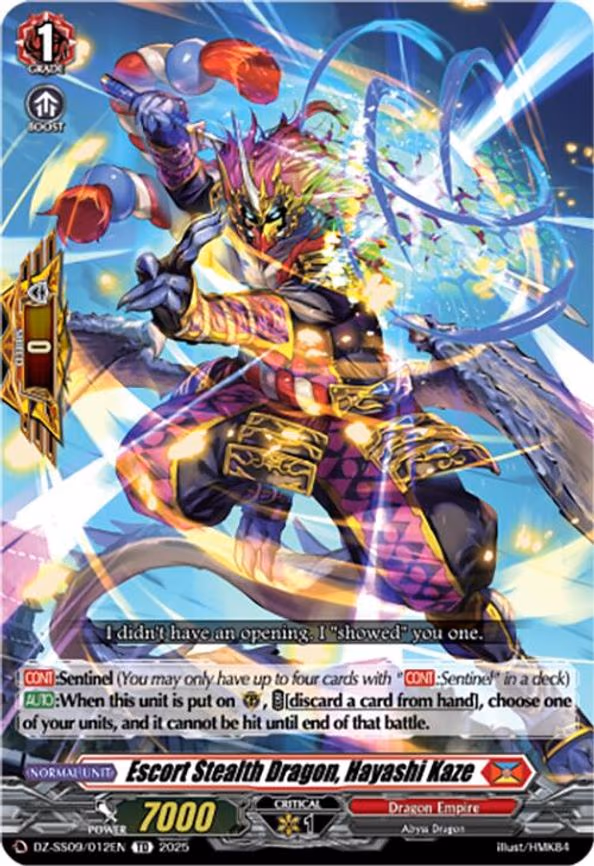 Escort Stealth Dragon, Hayashi Kaze