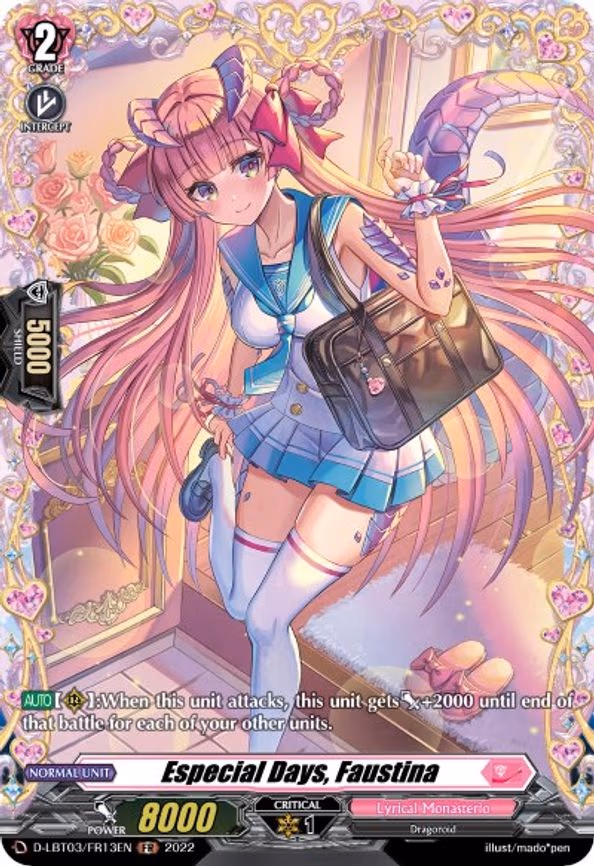 Especial Days, Faustina - FR (D-LBT03/FR13EN)