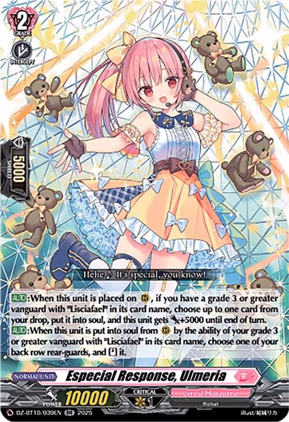 Especial Response, Ulmeria - RR (DZ-BT10/039EN)