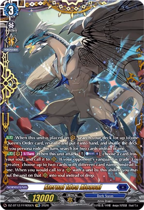 Eternal Idea, Alcasal - Double Frame Rare (DZ-BT12/FFR05EN)
