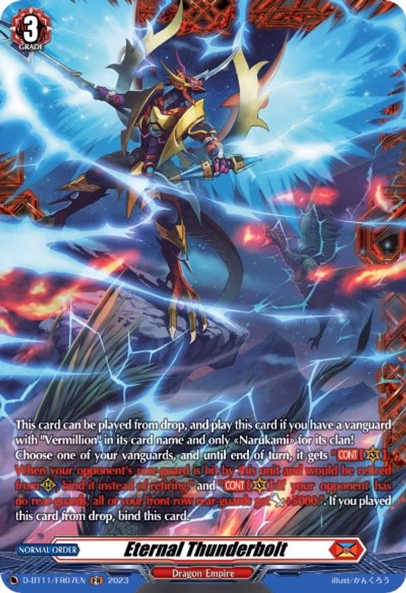 Eternal Thunderbolt - FR (D-BT11/FR07EN)