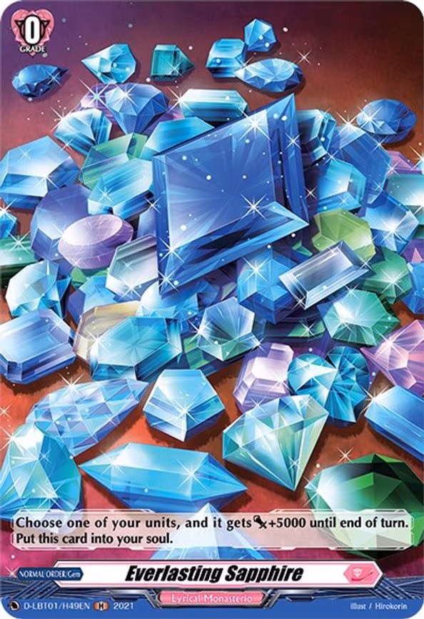 Everlasting Sapphire (Holo) - H (D-LBT01/H49EN)
