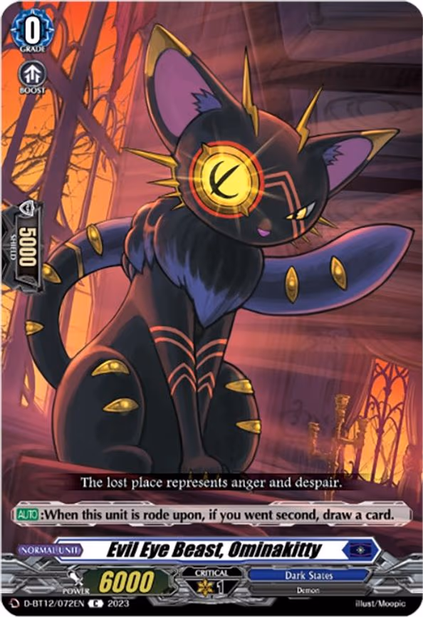 Evil Eye Beast, Ominakitty - C (D-BT12/072EN)
