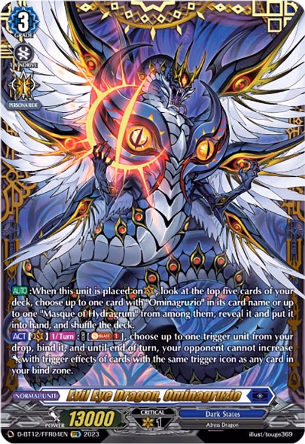 Evil Eye Dragon, Ominagruzio - FFR (D-BT12/FFR04EN)