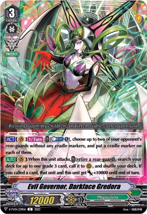 Evil Governor, Darkface Gredora - C (D-PV01/239EN)