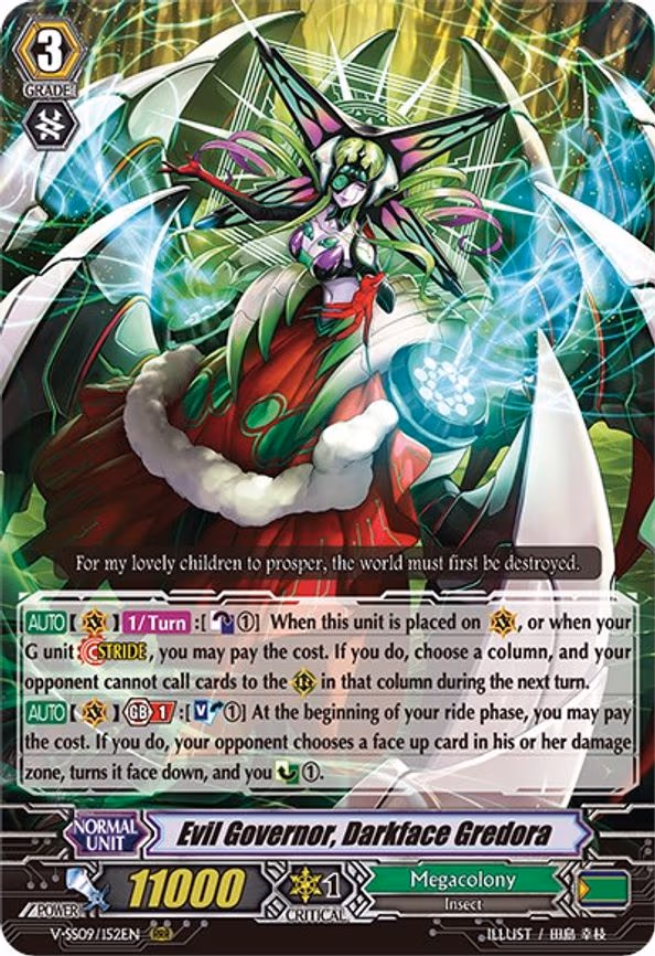 Evil Governor, Darkface Gredora - RRR (V-SS09/152EN)