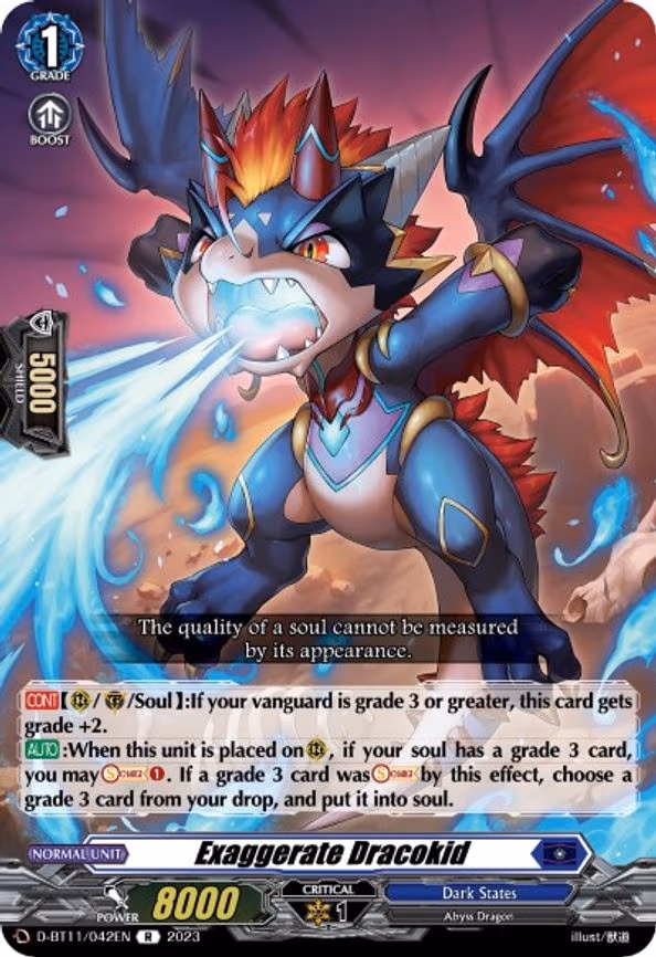 Exaggerate Dracokid - R (D-BT11/042EN)
